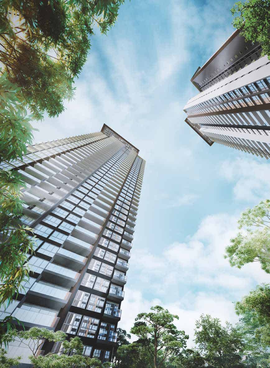 The condominium in Singapore