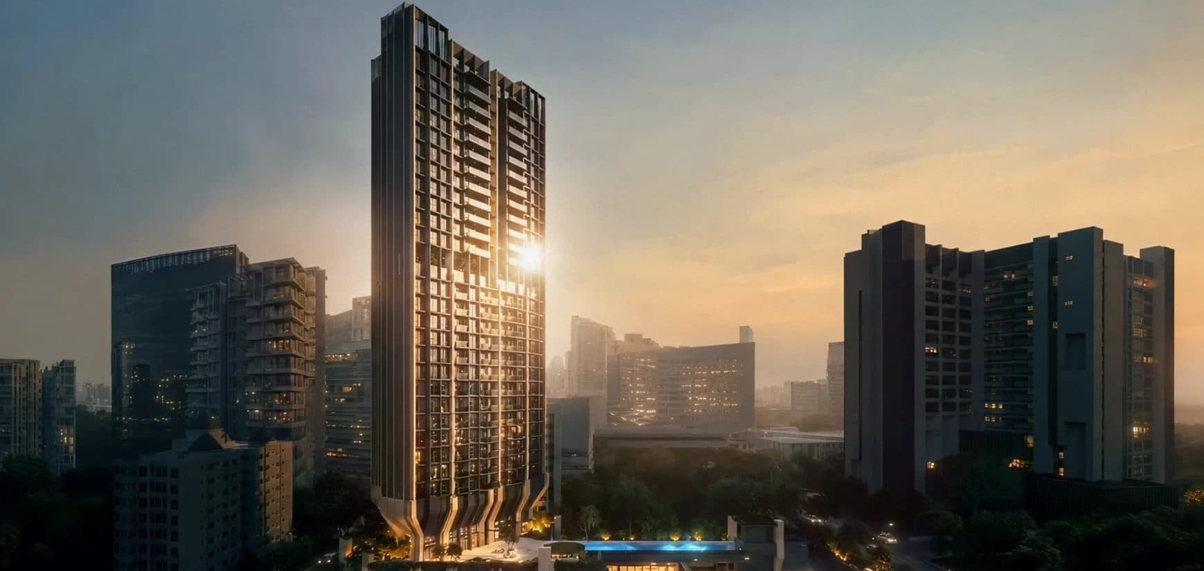 Artist's impression of The Serra Residences