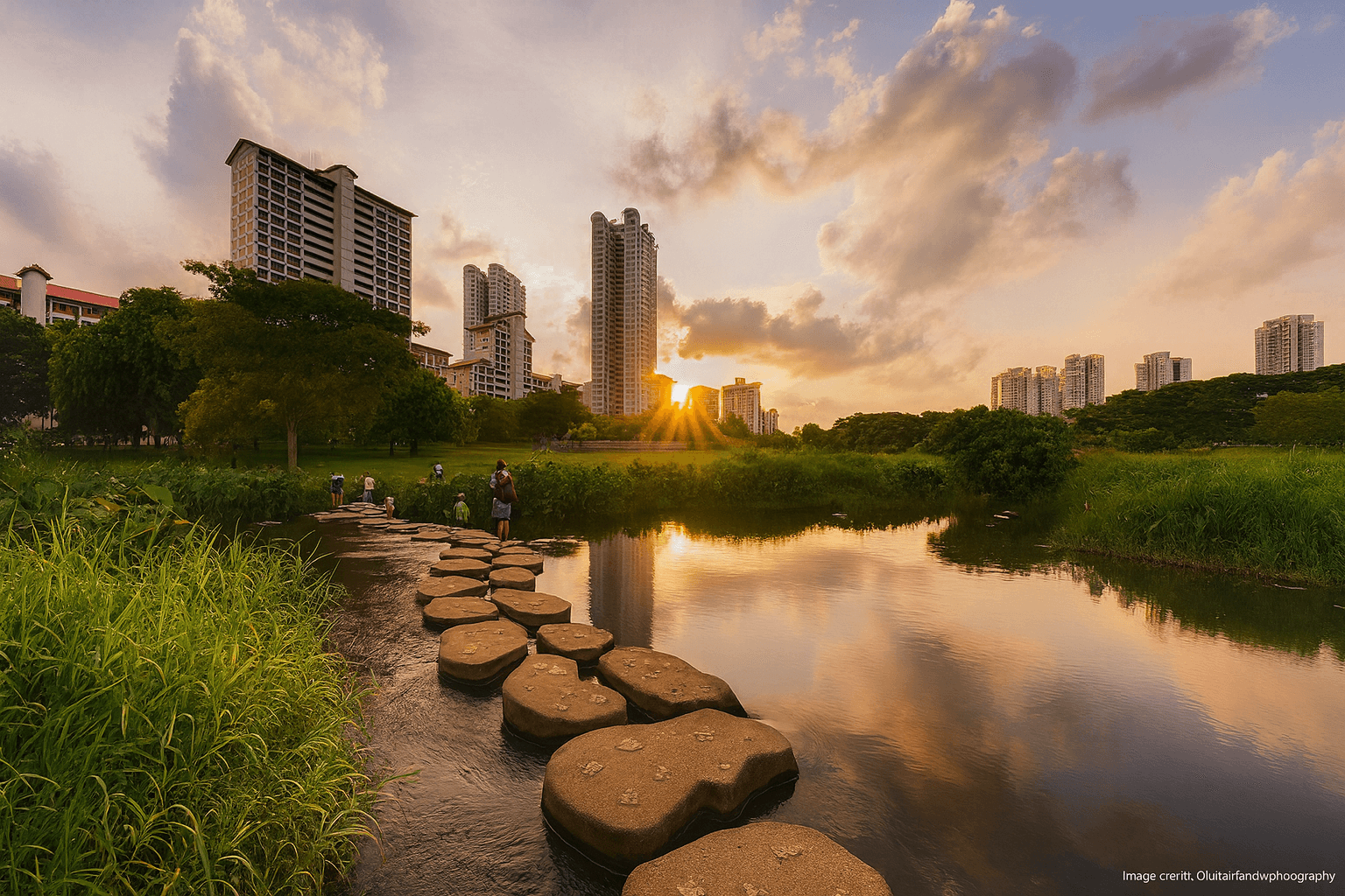 Bishan-Ang Mo Kio Park, a defining landmark of District 20 Singapore