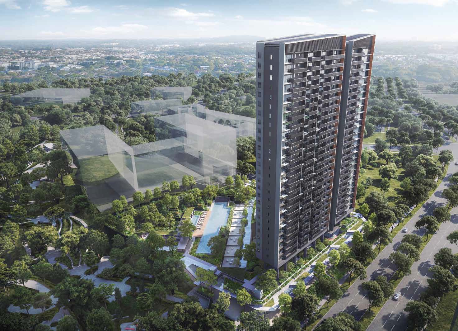 Blossoms by the Park condominium Singapore