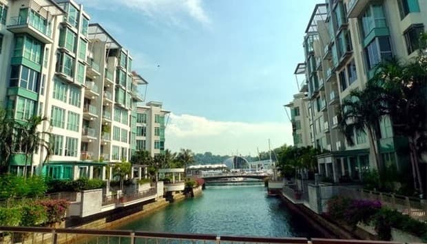 Caribbean condominium in Singapore