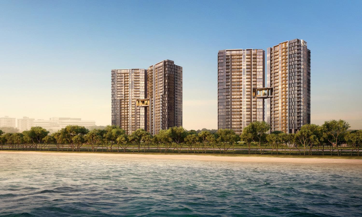 Seaside condominium in Singapore