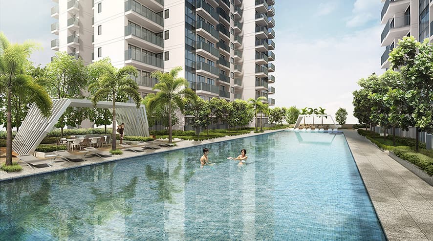 Sky condominium in Singapore