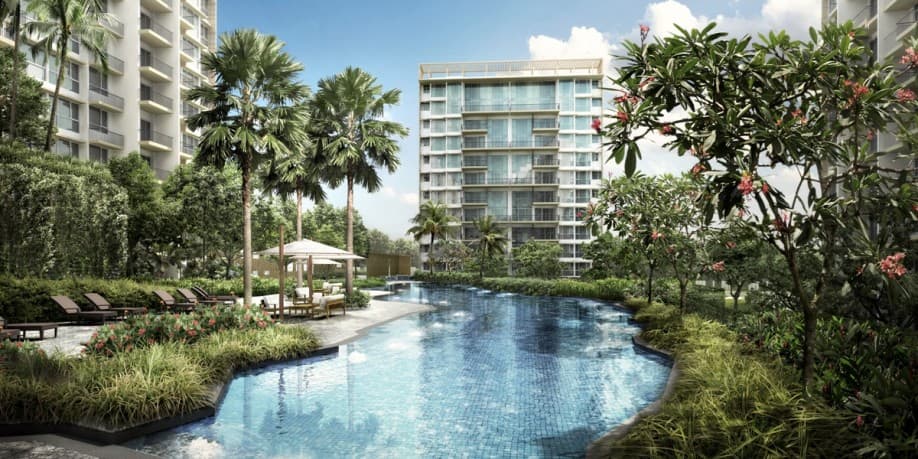 The condominium in Singapore