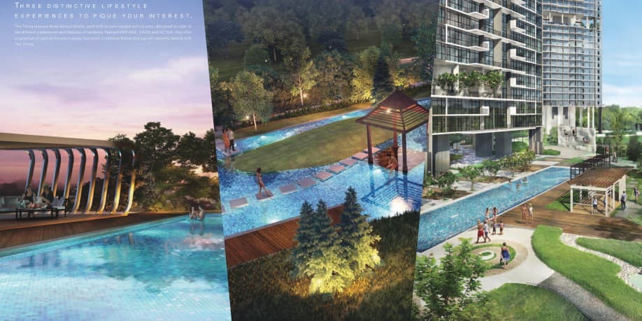 The condominium in Singapore